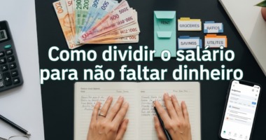 Como dividir o salário para não faltar dinheiro