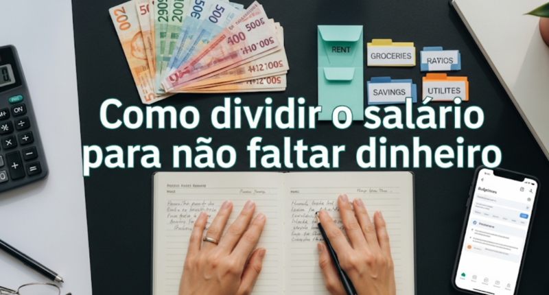 Como dividir o salário para não faltar dinheiro