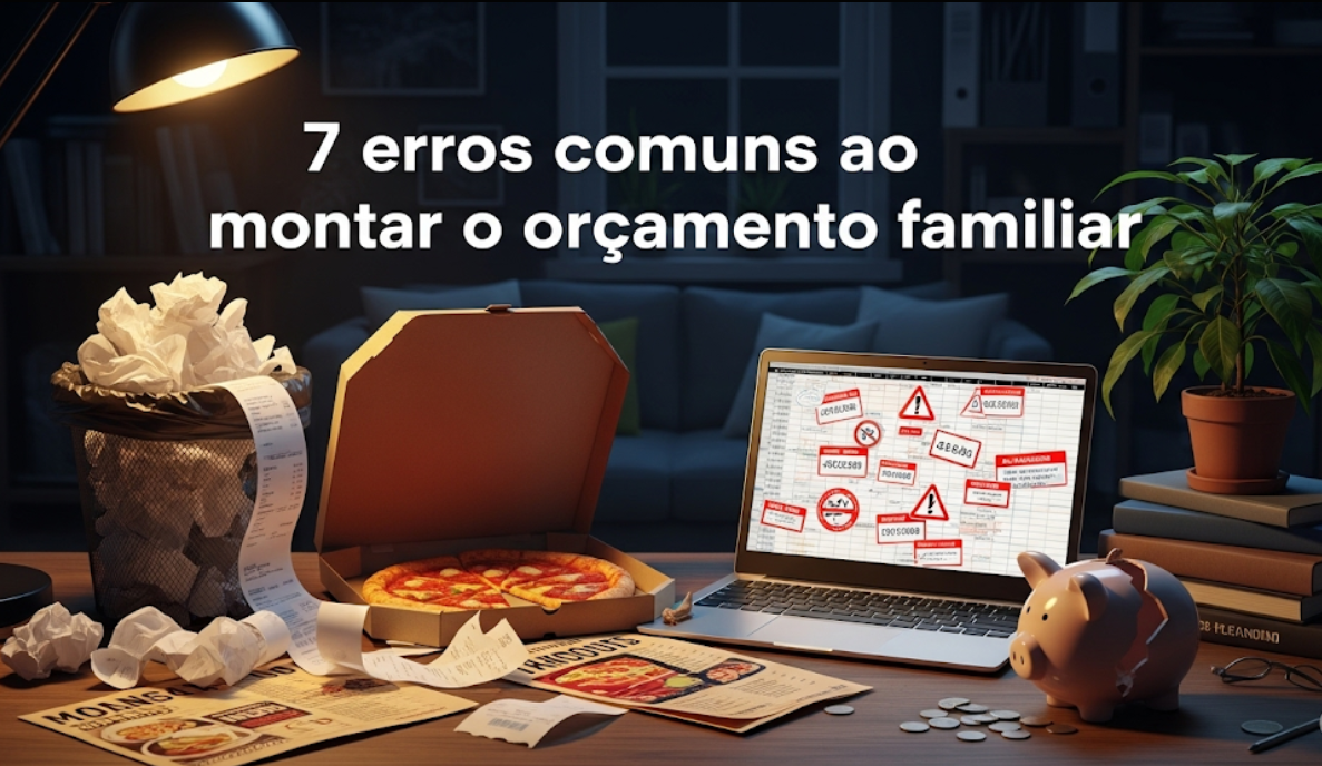 7 erros comuns ao montar o orçamento familiar
