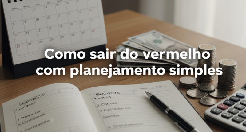 Como sair do vermelho com planejamento simples
