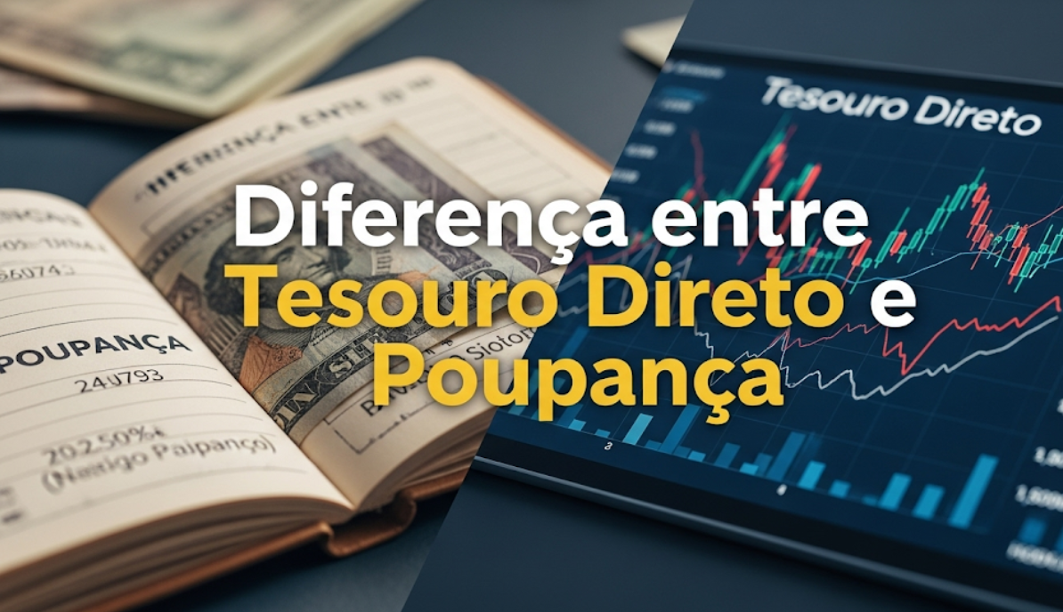 Diferença entre Tesouro Direto e Poupança
