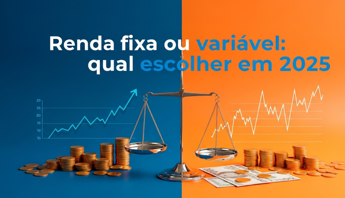 Renda fixa ou variável: qual escolher em 2025