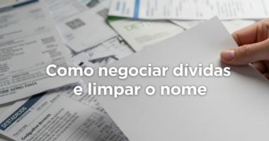 Como negociar dívidas e limpar o nome