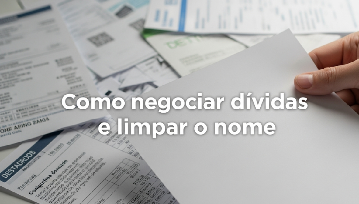 Como negociar dívidas e limpar o nome