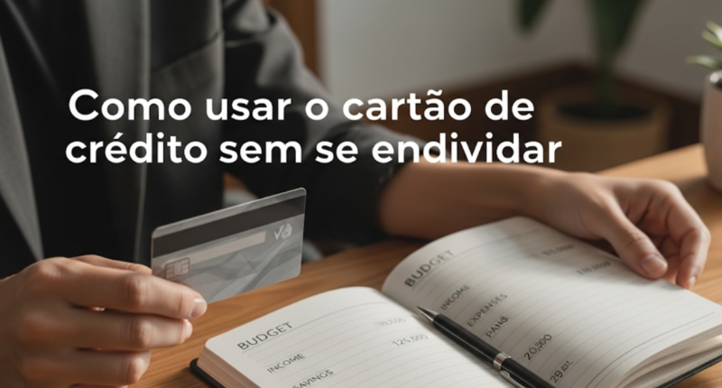 Como usar o cartão de crédito sem se endividar