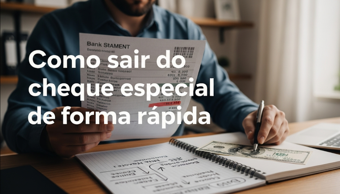 Como sair do cheque especial de forma rápida