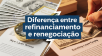 Diferença entre refinanciamento e renegociação