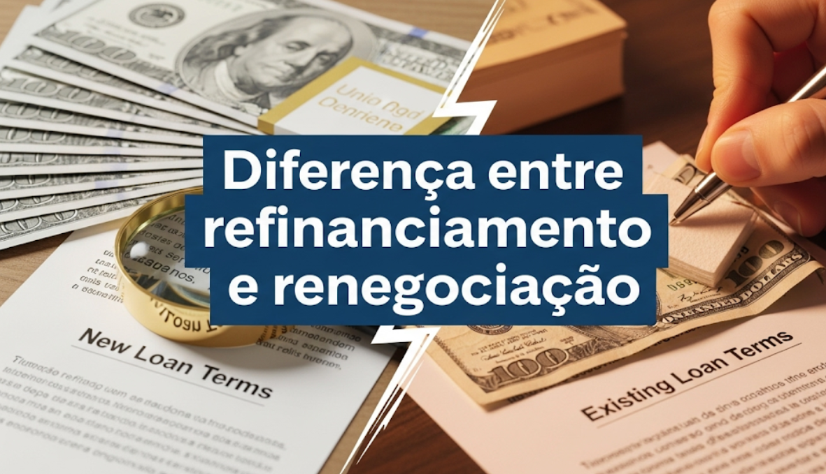 Diferença entre refinanciamento e renegociação