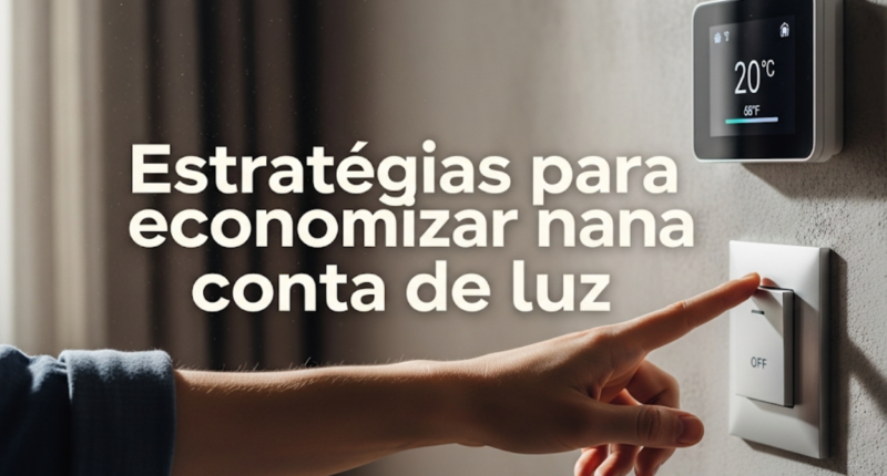 Estratégias para economizar na conta de luz