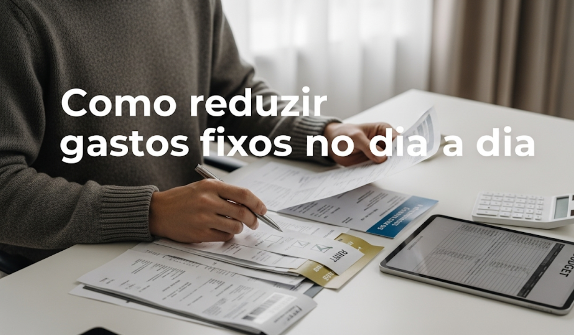 Como reduzir gastos fixos no dia a dia