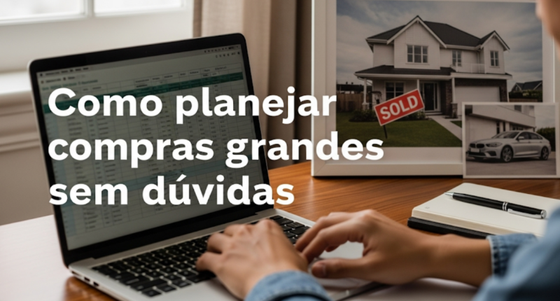 Como planejar compras grandes sem dívidas