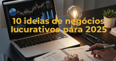 10 ideias de negócios lucrativos para 2025
