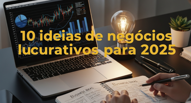 10 ideias de negócios lucrativos para 2025