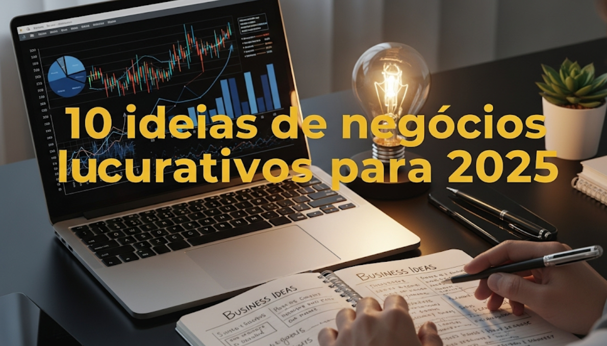 10 ideias de negócios lucrativos para 2025