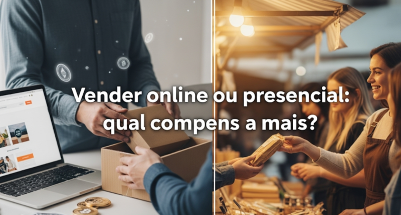 Vender online ou presencial: qual compensa mais?