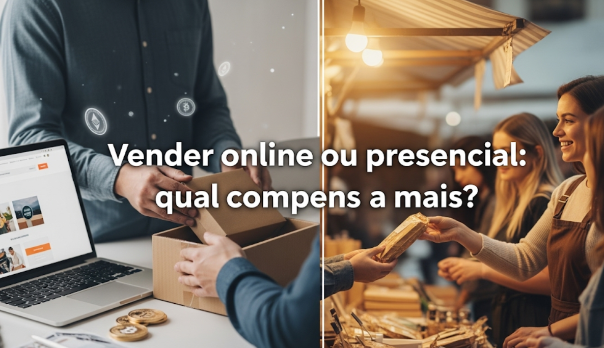Vender online ou presencial: qual compensa mais?