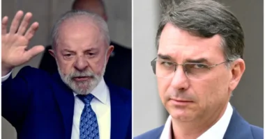 Lula cobra em reunião pressa para reagir a Flávio Bolsonaro