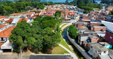 Conclusão de obras no córrego Veleiros amplia capacidade de drenagem na zona sul