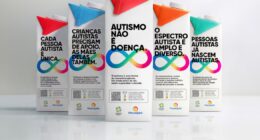 Piracanjuba usa espaço em caixas de leite para promover inclusão de autistas; entenda ação