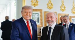 Lula diz em entrevista ao Washington Post que relação com Trump pode evitar novas tarifas