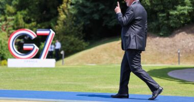 Lula cita Pix como ‘referência’ do Brasil em tecnologia durante almoço do G7 na França