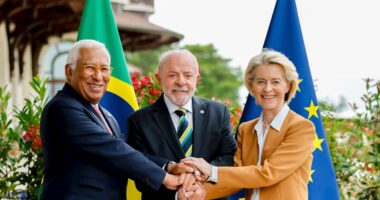 Lula se reúne com líderes da União Europeia para discutir restrições do bloco a produtos brasileiros