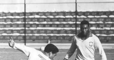 Minha primeira Copa foi a de 66; passeando com meu avô, demos de cara com Pelé e Garrincha