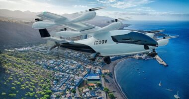 Eve Air, da Embraer, assina carta de intenções com Moov para fornecer até 30 ‘carros voadores’