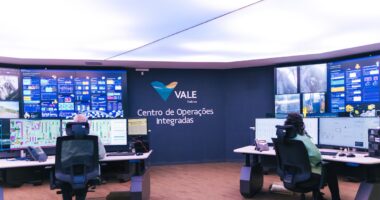 Vale amplia parceria com ABB para levar automação e IA a usinas de minério
