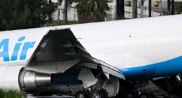 Amazon suspende operações com empresa dona de avião que saiu da pista em Miami