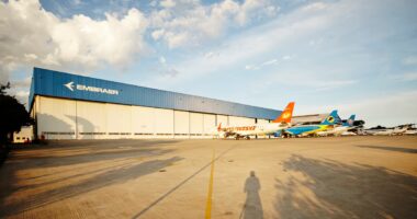 Embraer entrega 66 aeronaves no 3° trimestre e tem melhor desempenho para o período em sua história