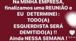 Polarização leva a listas de boicote a empresários e demissões por questões políticas pós-eleição